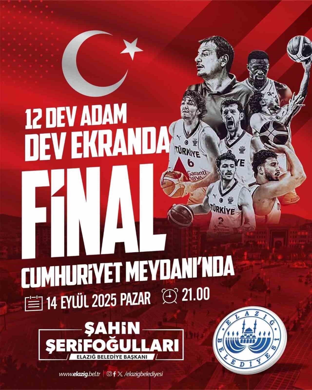 A Milli Takımın, Almanya ile oynayacağı Eurobasket 2025 final maçı
