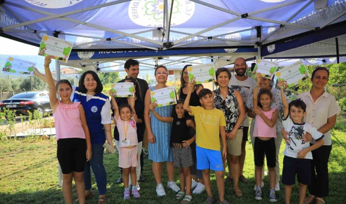 Muğla Büyükşehir Belediyesi’nin 7-11 yaş arası çocuklara doğayı tanıma, üretme