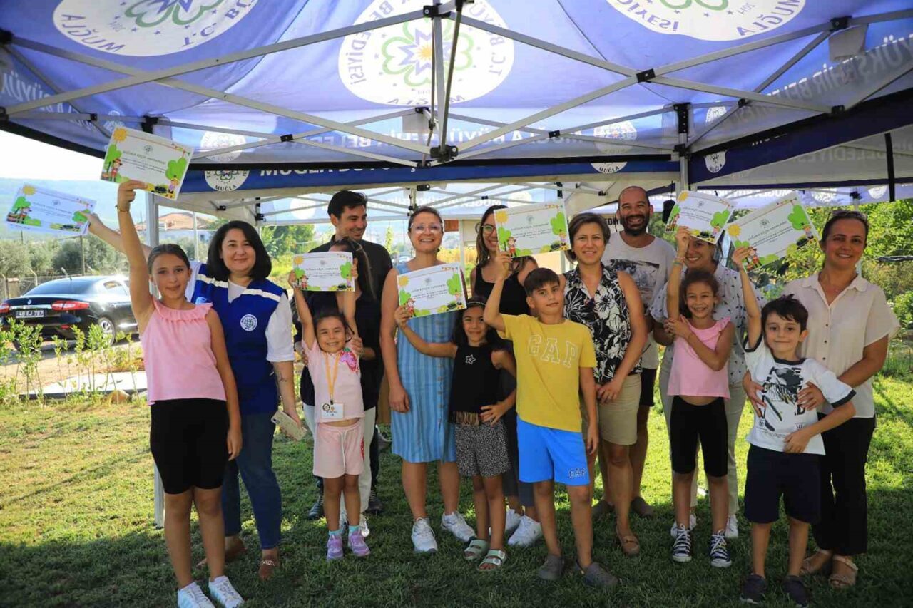 Muğla Büyükşehir Belediyesi’nin 7-11 yaş arası çocuklara doğayı tanıma, üretme