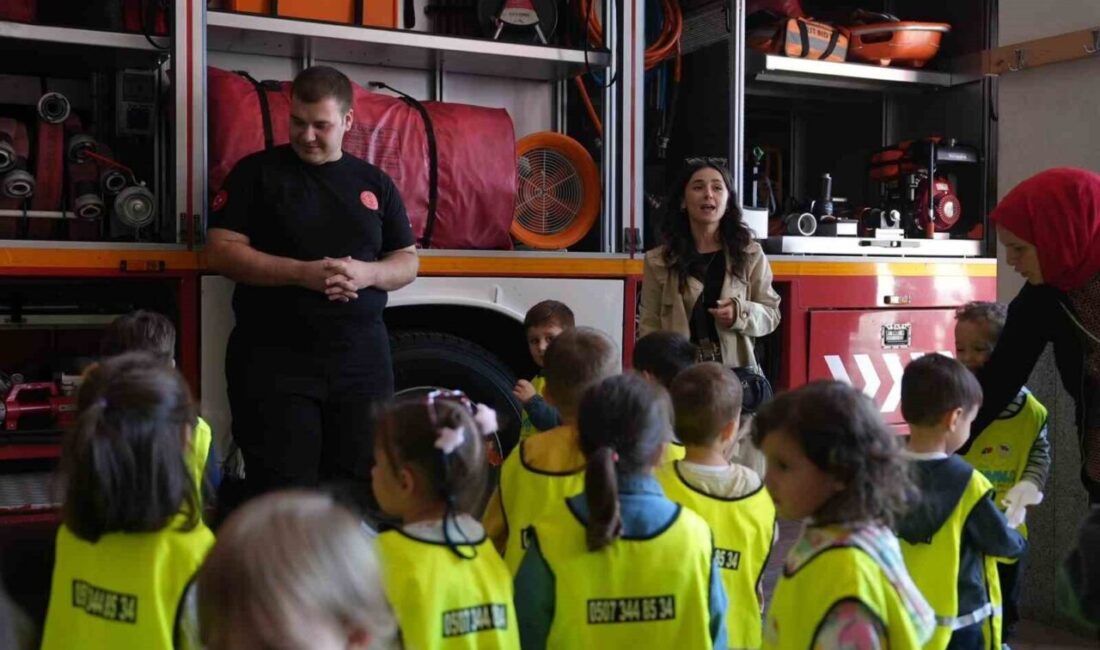 DÜZCE (İHA) – Düzce Belediyesi İtfaiye Müdürlüğü itfaiye merkezinde anaokulu