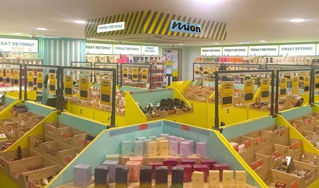 Migros’un kişisel bakım markası Mion, İstanbul Beşiktaş’a açtığı yeni mağazasında