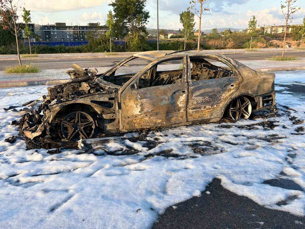 Bulgaristan’dan aldığı araç ile Türkiye’ye gelen şahıs, motor arızası üzerine