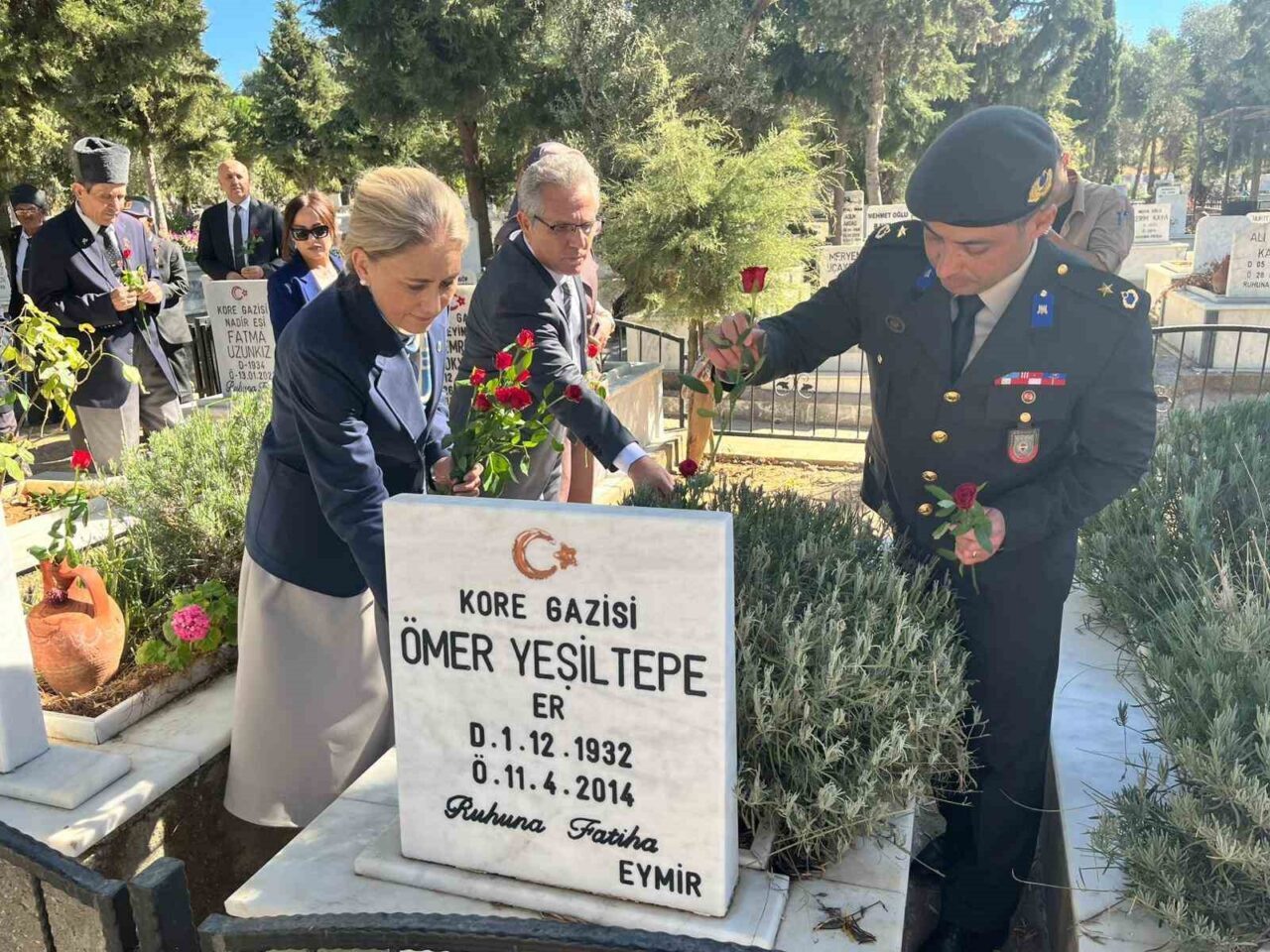 -Aydın’ın Nazilli ilçesinde 19 Eylül Gaziler Günü nedeniyle anma ve