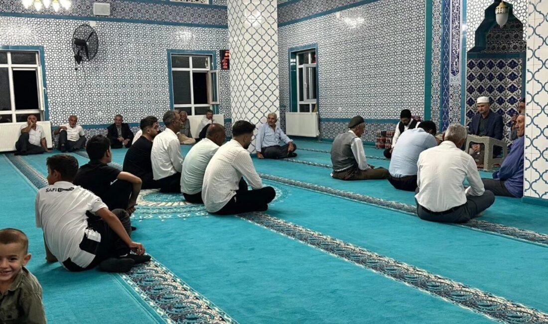 Muş’ta Mevlid-i Nebi Haftası etkinlikleri kapsamında köy camilerinde çeşitli programlar