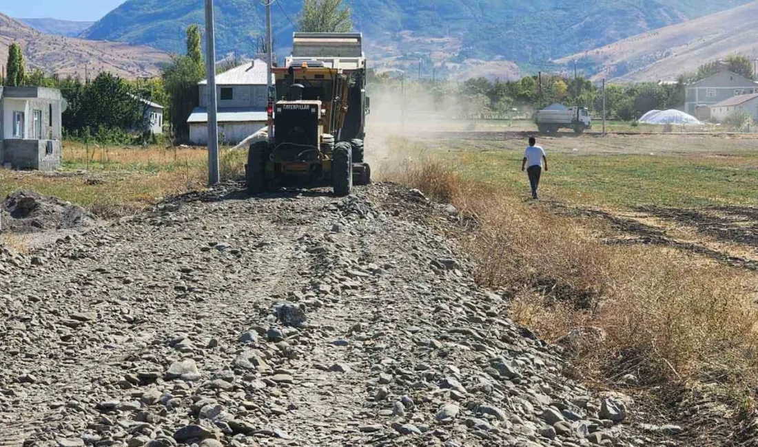 Muş İl Özel İdaresi, kent genelinde köy yollarını daha sağlam