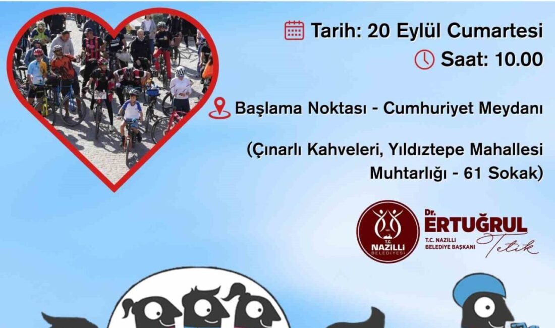 Nazilli Belediyesi, 16-22 Eylül tarihleri arasında kutlanan Avrupa Hareketlilik Haftası