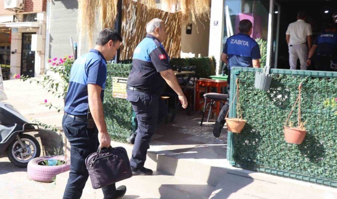 Nazilli Belediyesi Zabıta Müdürlüğü ekipleri, yeni eğitim öğretim döneminin başlamasıyla