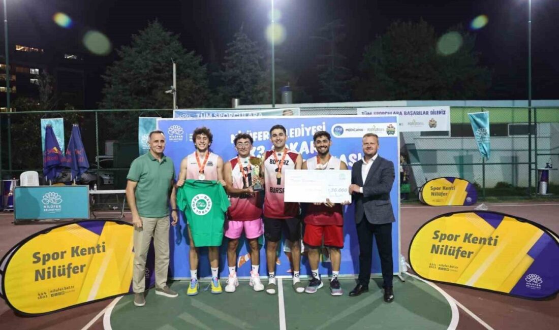 Nilüfer Belediyesi’nin Avrupa Hareketlilik Haftası kapsamında düzenlediği 3×3 Basketbol Turnuvası,