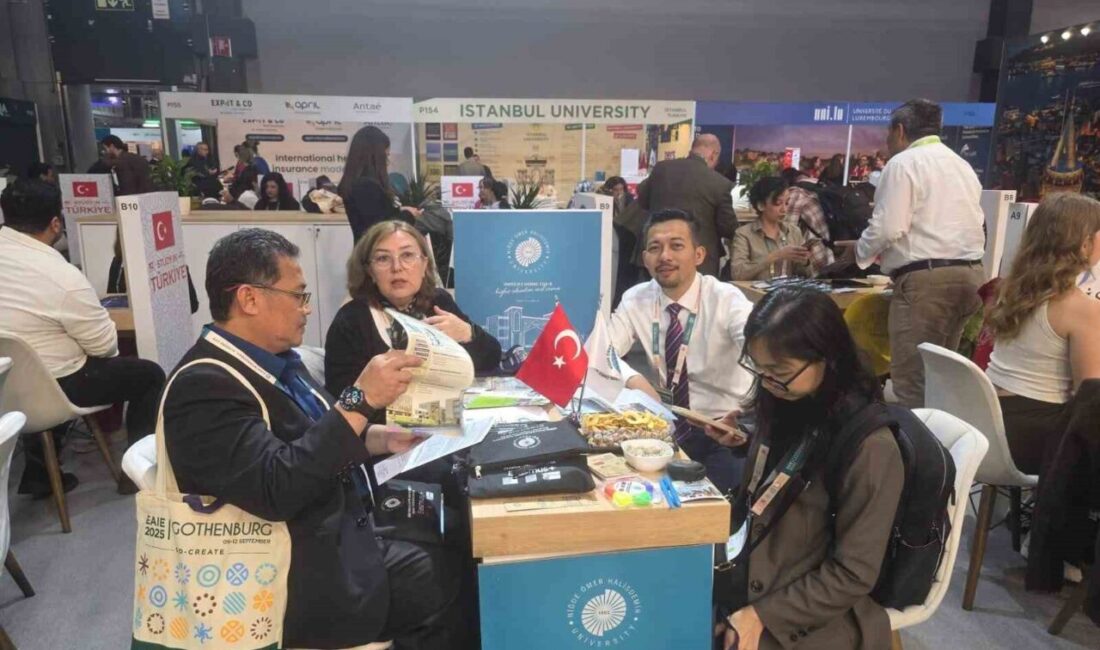 İsveç’te düzenlenen Avrupa Uluslararası Eğitim Derneği Fuarı’nda ( EAIE) Niğde