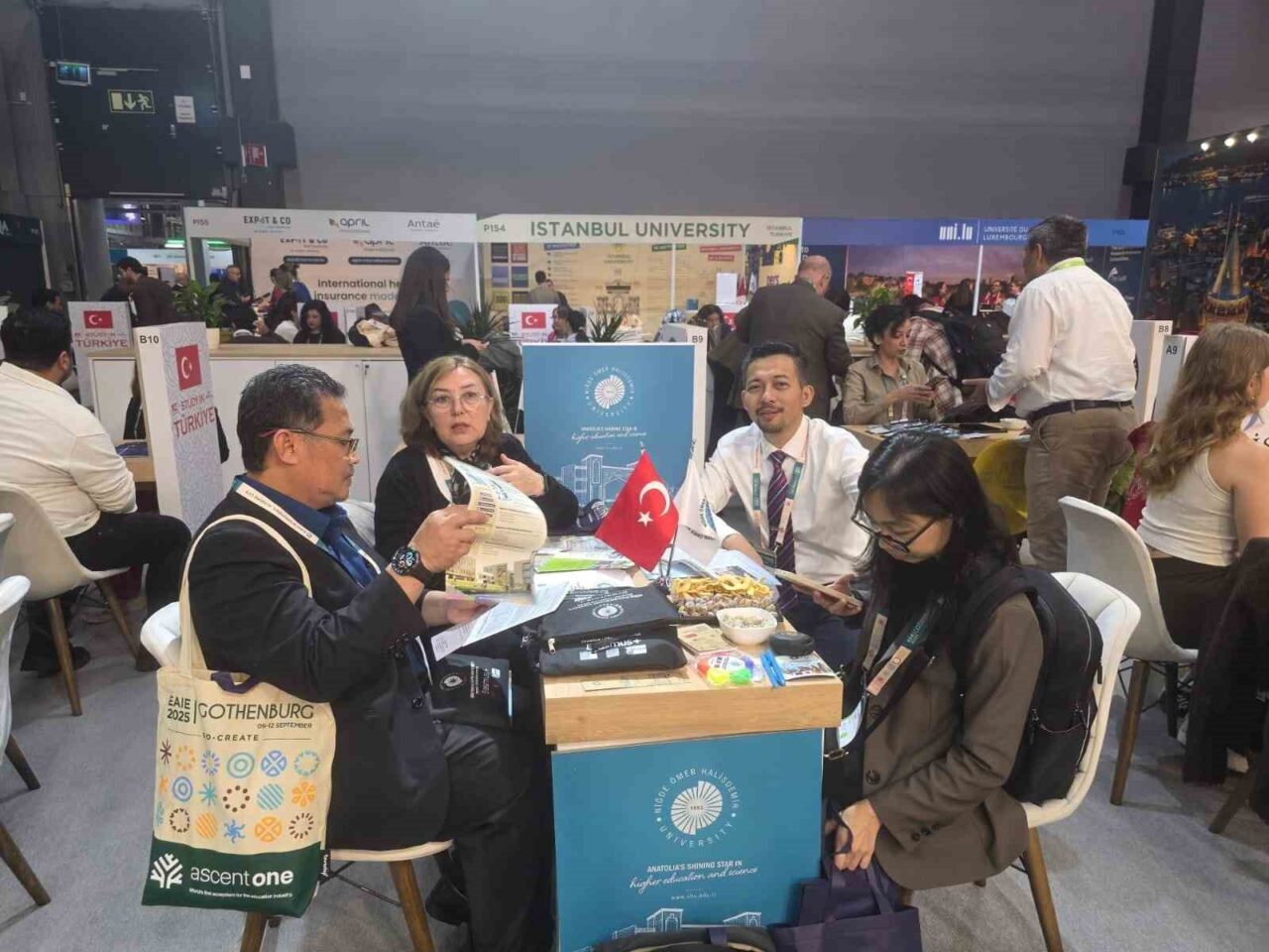 İsveç’te düzenlenen Avrupa Uluslararası Eğitim Derneği Fuarı’nda ( EAIE) Niğde