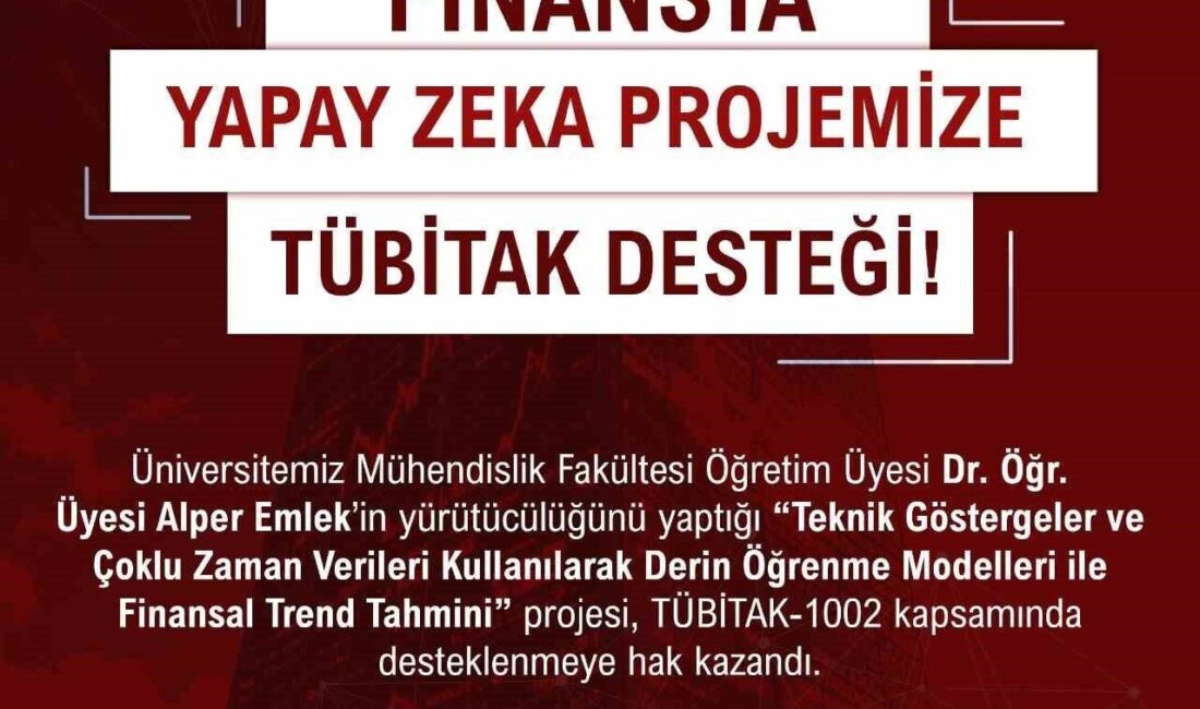 Niğde Ömer Halisdemir Üniversitesi (NÖHÜ) Mühendislik Fakültesi öğretim üyelerinden Dr.