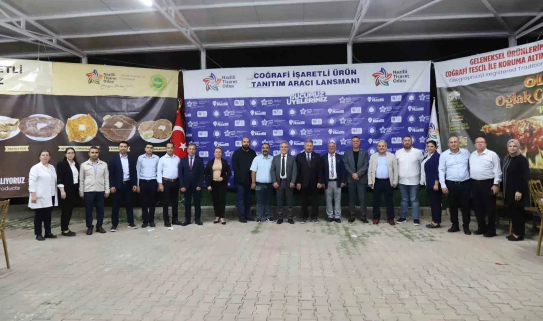 Nazilli Ticaret Odası’nın bölgedeki coğrafi ürünleri tanıtma amacıyla hazırladığı mobil