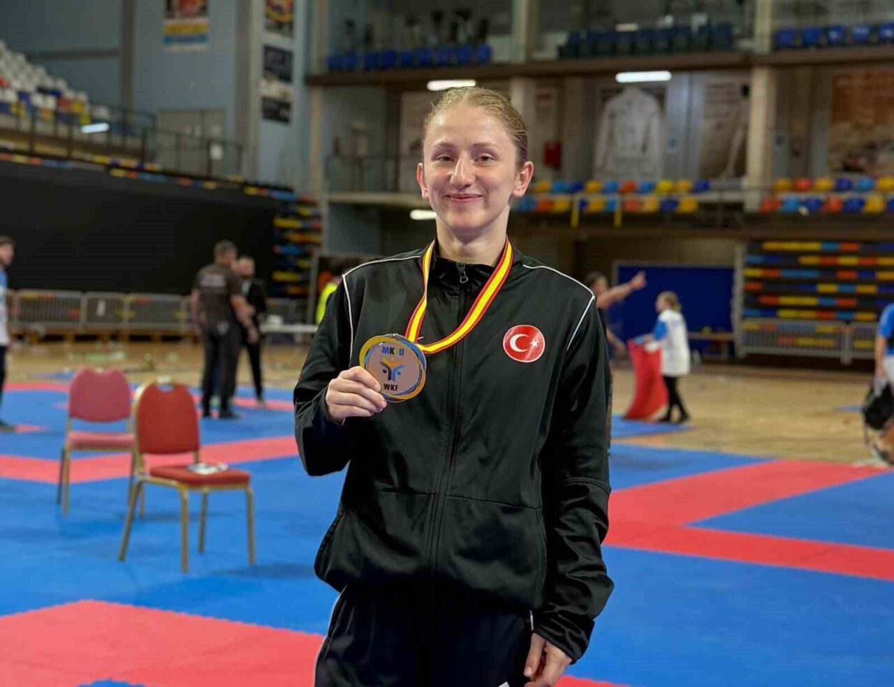 Manisa Büyükşehir Belediyespor Kulübü’nün milli sporcusu Nurbade Büber, İspanya’da düzenlenen