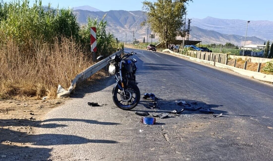 İzmir’in Ödemiş ilçesinde sabah saatlerinde meydana gelen trafik kazasında bir