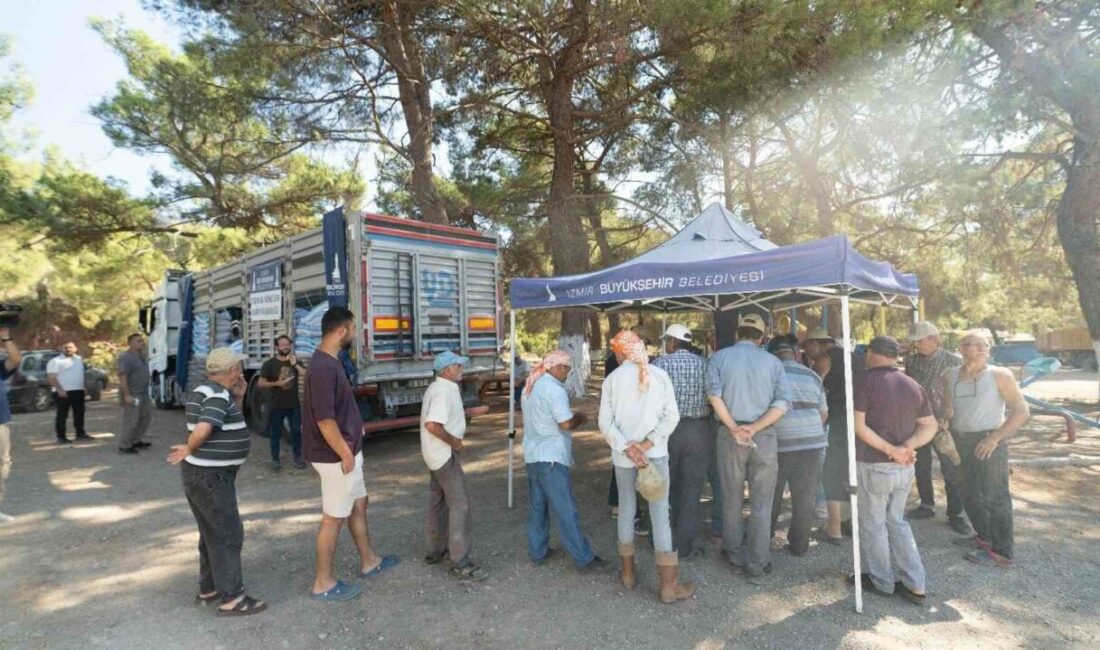 İzmir Büyükşehir Belediyesi haziran ve temmuz aylarındaki orman yangınlarından etkilenen