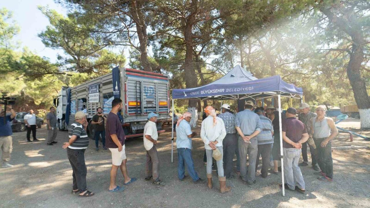 İzmir Büyükşehir Belediyesi haziran ve temmuz aylarındaki orman yangınlarından etkilenen
