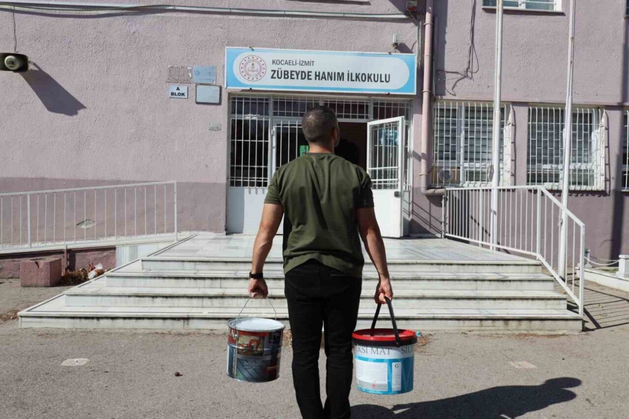 Kocaeli Büyükşehir Belediyesi, öğrencilerin düzenli ve bakımlı sınıflarda eğitim alabilmeleri