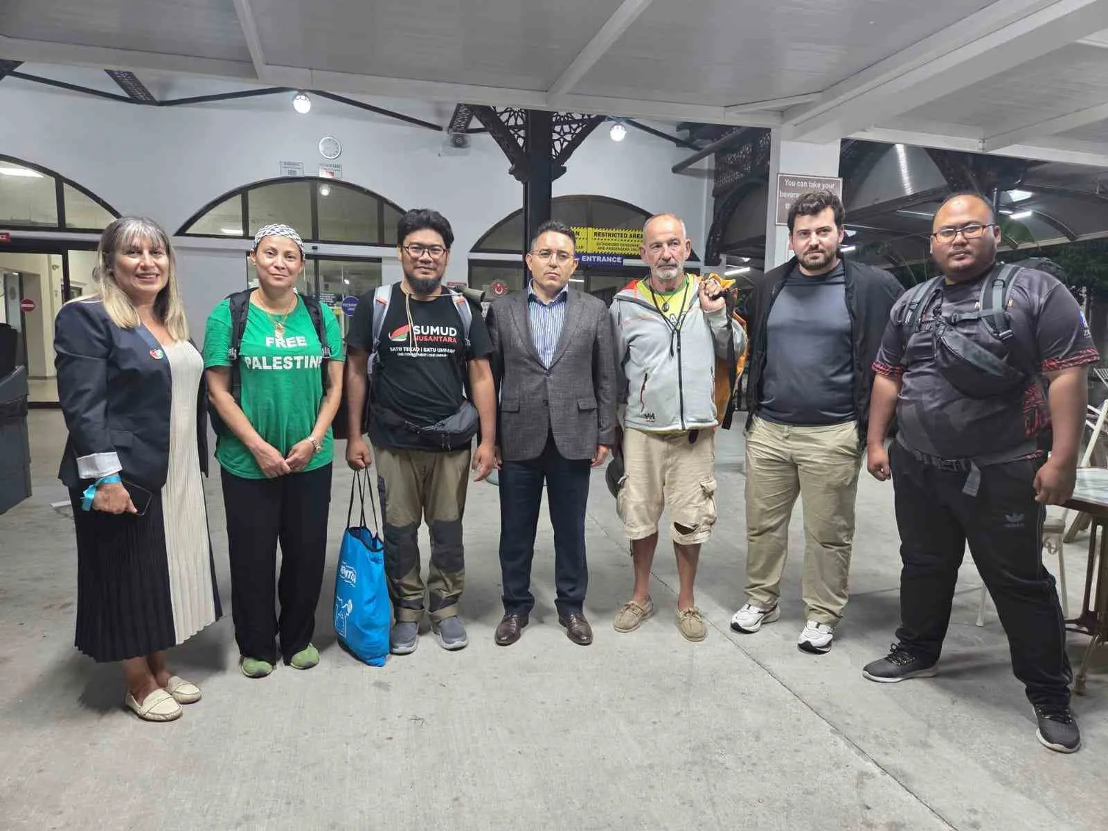 Gazze’ye insani yardım amacıyla yola çıkan Global Sumut Filosu’ndan olumsuz