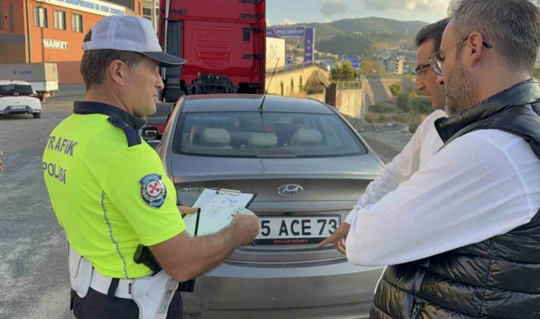 Samsun’un Canik ilçesinde meydana gelen trafik kazasında motosikletli kurye yaralandı.