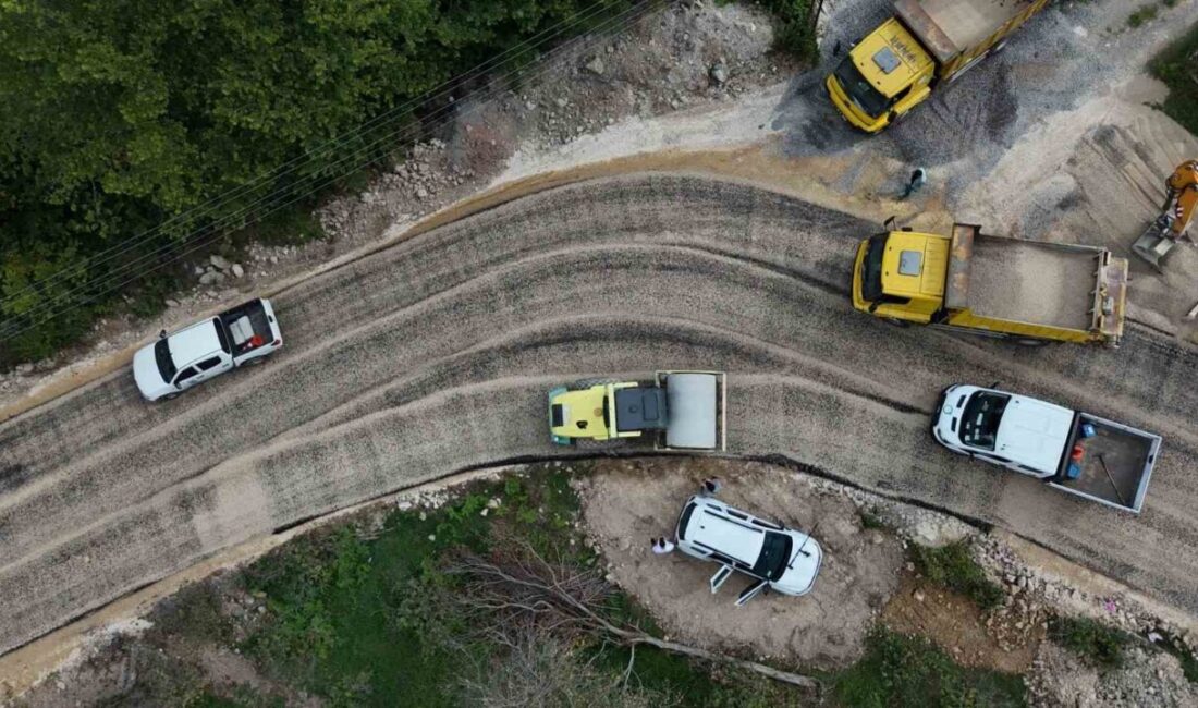 Türkiye’nin kırsal yol ağı en uzun ili olan Ordu’da, Büyükşehir