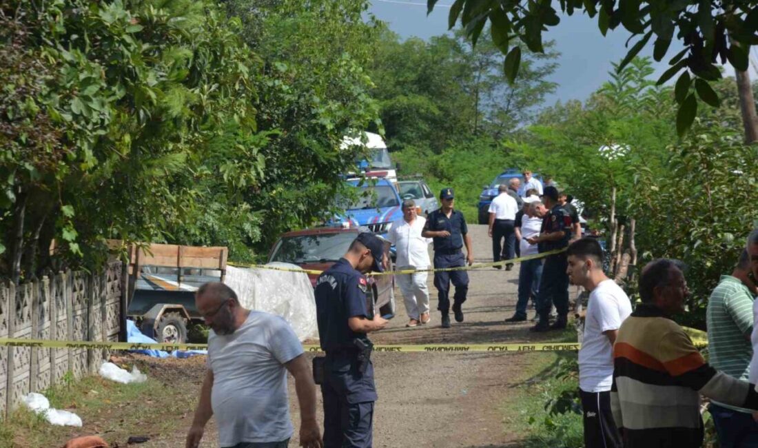 Ordu’nun Ünye ilçesinde bacanaklar arasında “su gideri” yüzünden çıkan tartışma