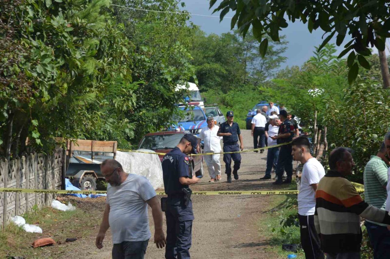Ordu’nun Ünye ilçesinde bacanaklar arasında “su gideri” yüzünden çıkan tartışma