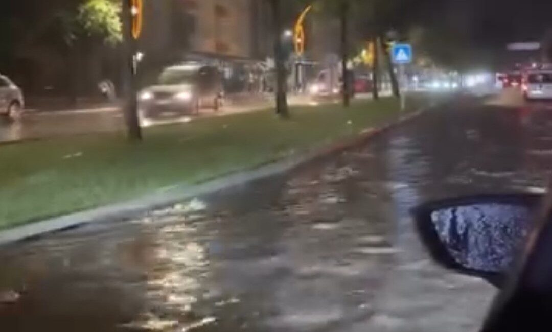 Ordu’nun Fatsa ilçesinde etkili olan sağanak, sel ve su baskınlarına