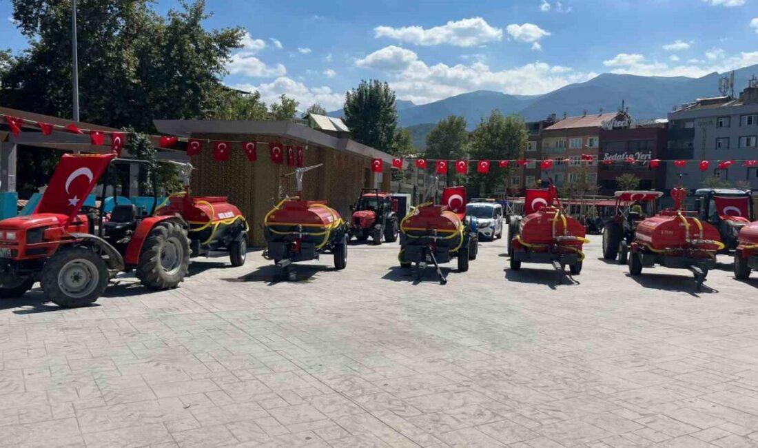 Kestel Belediyesi, ormana yakın bölgelerdeki 30 mahalleye yangınlarda aktif kullanılabilecek