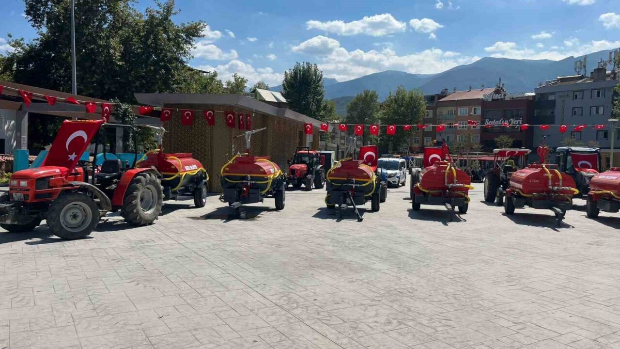 Kestel Belediyesi, ormana yakın bölgelerdeki 30 mahalleye yangınlarda aktif kullanılabilecek