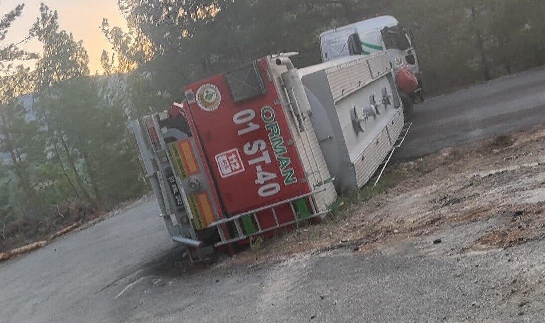 Adana’nın Kozan ilçesinde çıkan orman yangını ekiplerin müdahalesiyle söndürülürken, yangın