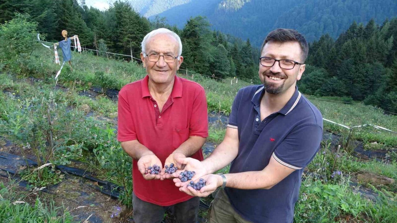 Trabzon’un Maçka ilçesinde yaşayan emekli öğretmen Necmettin Şahinler, geleneksel tarımın
