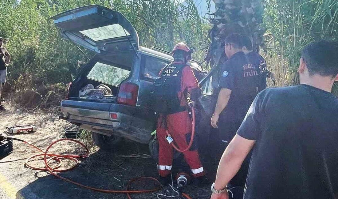 Muğla’nın ortaca ilçesinde meydana gelen tek taraflı trafik kazasında aynı
