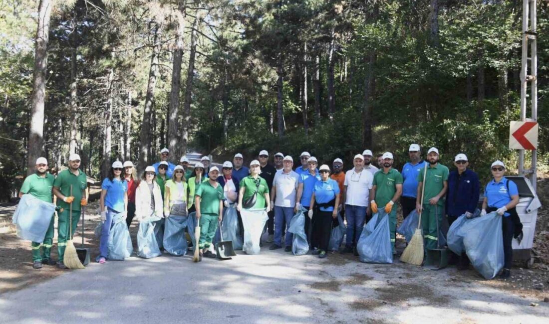 Osmangazi Belediyesi daha temiz bir dünya için farkındalık amaçlı çöp