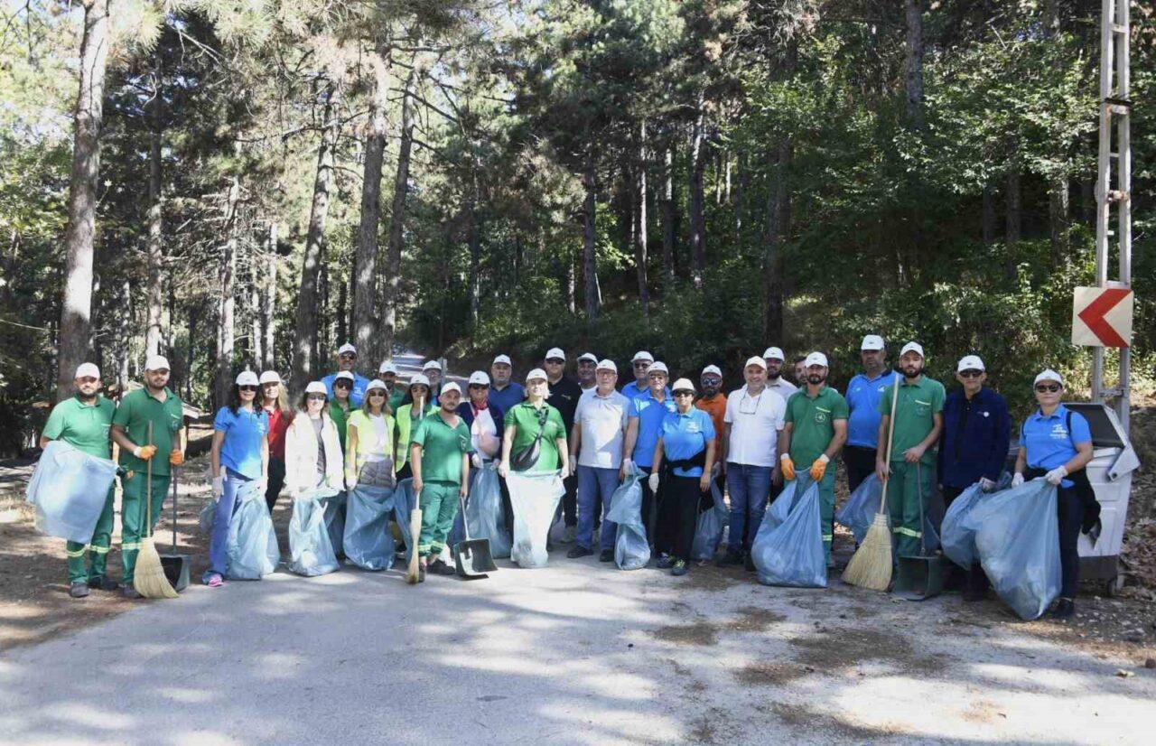 Osmangazi Belediyesi daha temiz bir dünya için farkındalık amaçlı çöp