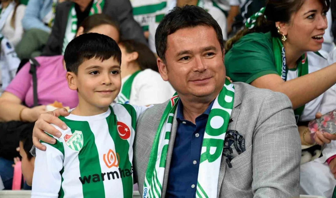 Osmangazi Belediyesi tarafından biletleri karşılanan çocuklar, Bursaspor’un Isparta 32 Spor