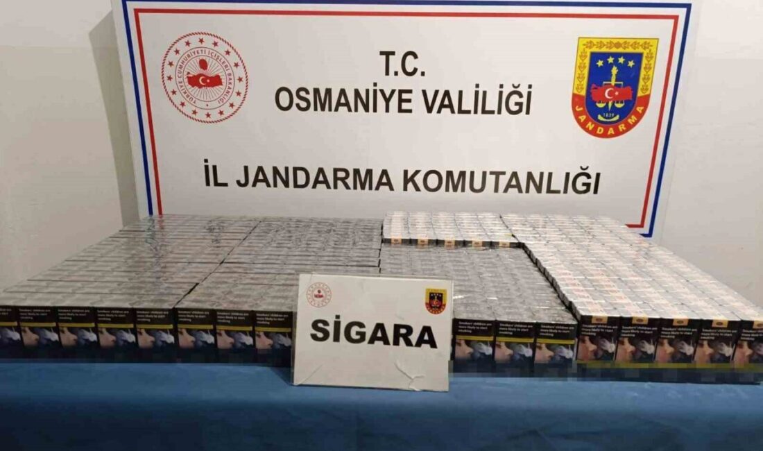 Osmaniye’de jandarma ekiplerince son bir haftada düzenlenen operasyonlarda 131 şüpheli