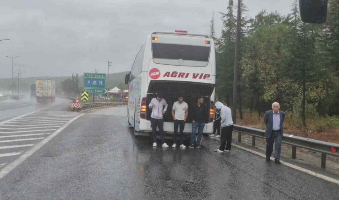 Düzce(İHA) – Anadolu Otoyolu Düzce kesiminde meydana gelen kazada 2