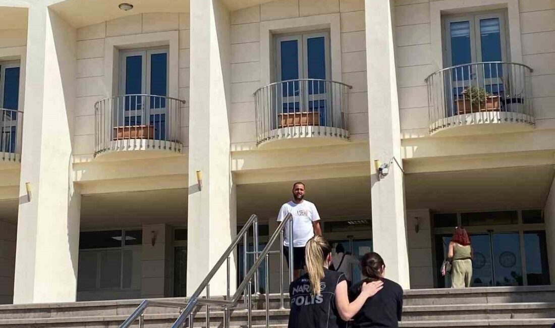 Muğla’nın Bodrum ilçesinde otogarda kokain ile yakalanan şüpheli, tutuklanarak cezaevine
