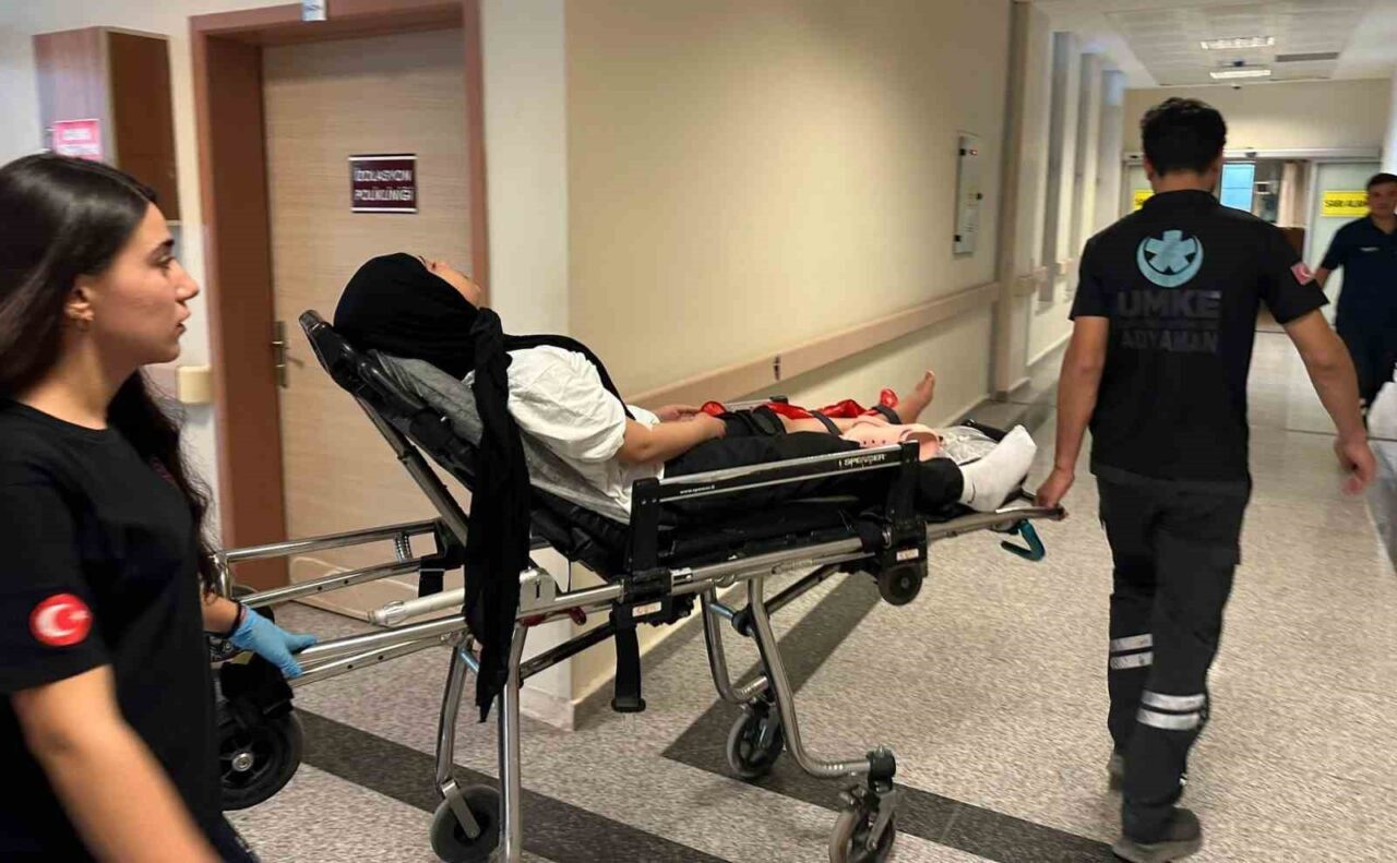 Adıyaman’da motosiklet ile otomobilin çarpışması sonucu meydana gelen kazada 2