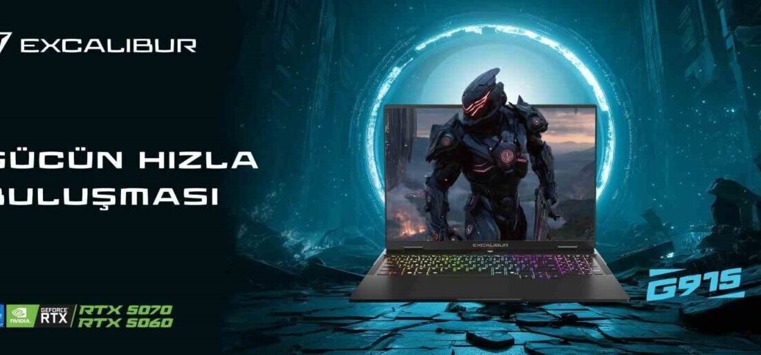 Excalibur G915 2,3 kg ağırlığı ve 20,5mm inceliği ile oyun