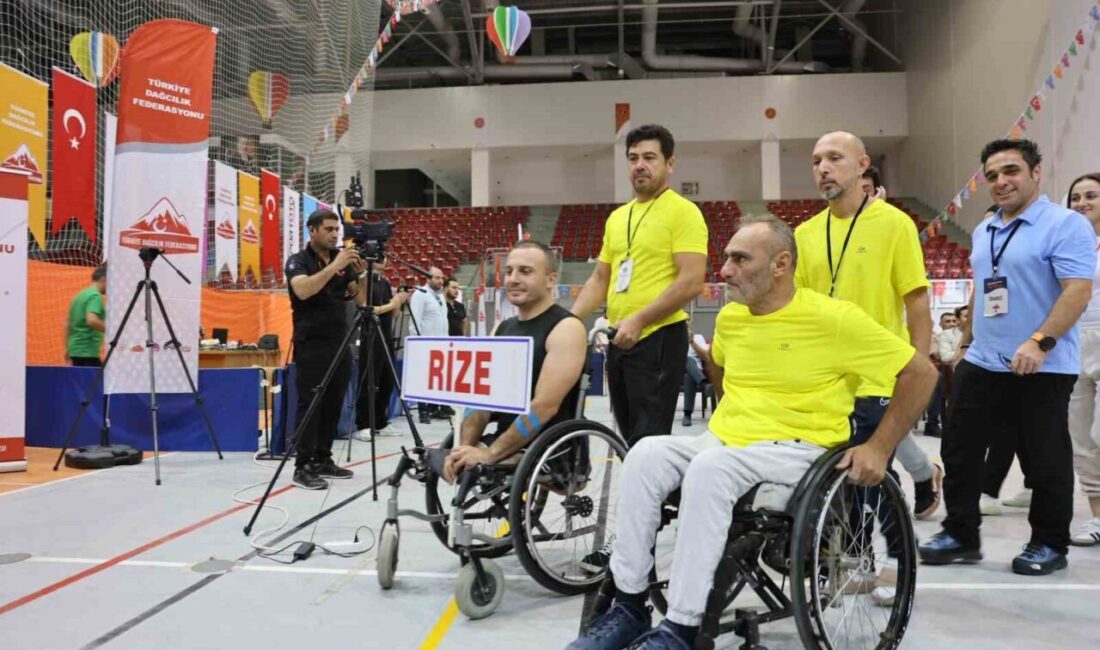 Türkiye Dağcılık Federasyonu tarafından düzenlenen Para Tırmanış Türkiye Şampiyonası, Nevşehir