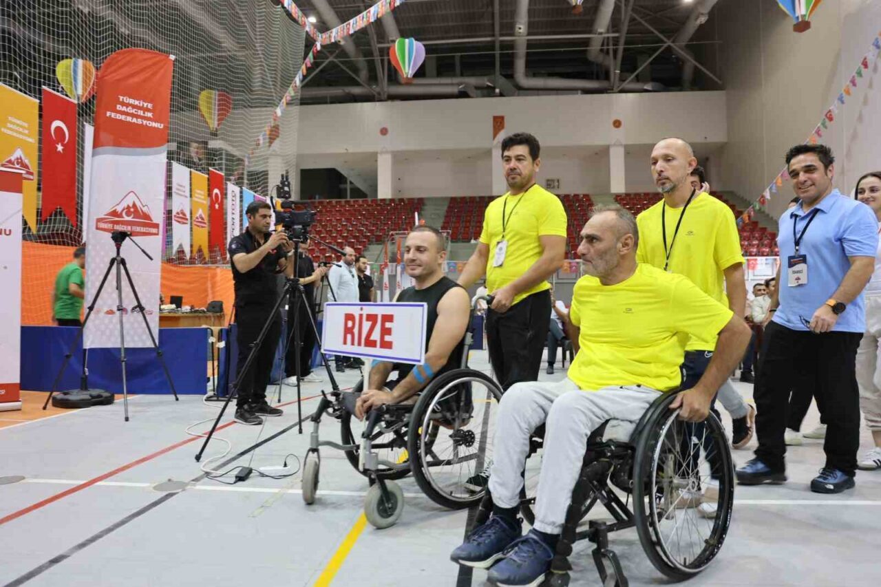 Türkiye Dağcılık Federasyonu tarafından düzenlenen Para Tırmanış Türkiye Şampiyonası, Nevşehir