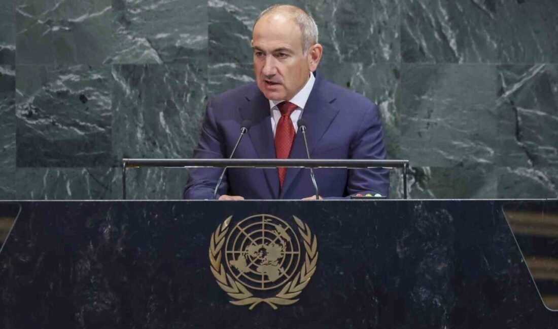 Ermenistan Başbakanı Nikol Paşinyan, 80. Birleşmiş Milletler (BM) Genel Kurulu’nda