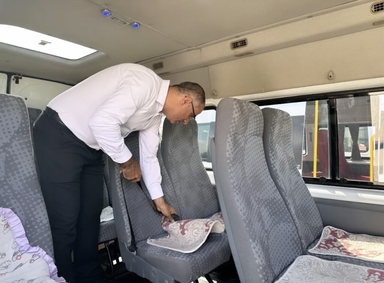 Patnos’ta servis araçlarına yönelik denetimler sürdürüyor. 2025-2026 eğitim-öğretim yılının başlamasıyla