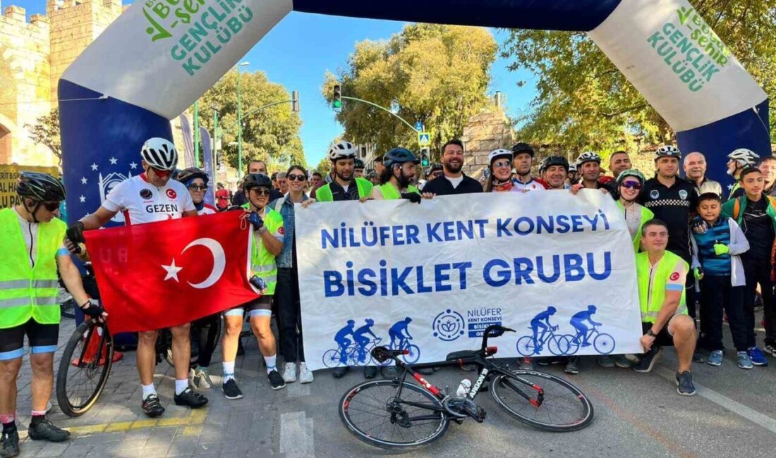 “Pedallar dönüyor, iyilik büyüyor” temasıyla bu yıl 17’ncisi düzenlenen “Tophane-Nilüfer-Mudanya