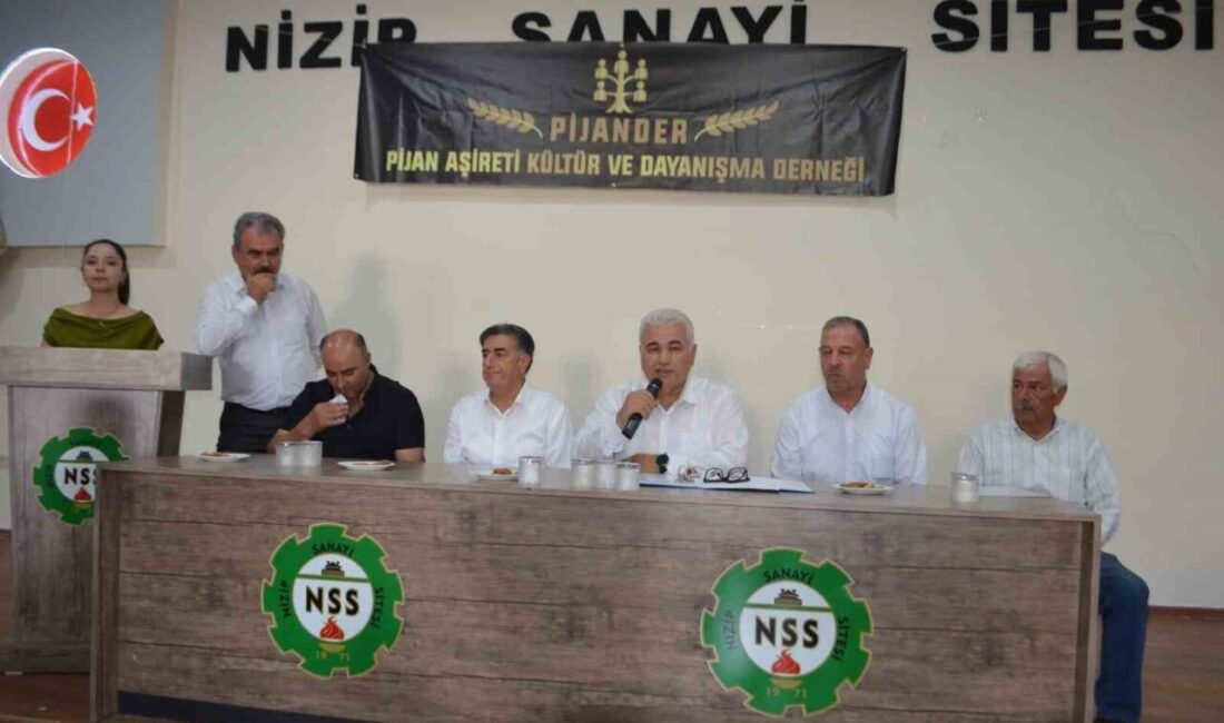 Gaziantep’in Nizip ilçesinde faaliyet gösteren Pijan Aşireti Kültür ve Dayanışma