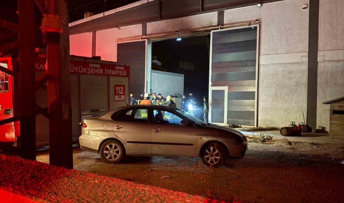 Kayseri’nin Kocasinan ilçesinde bulunan bir plastik fabrikasında çıkan yangın büyümeden