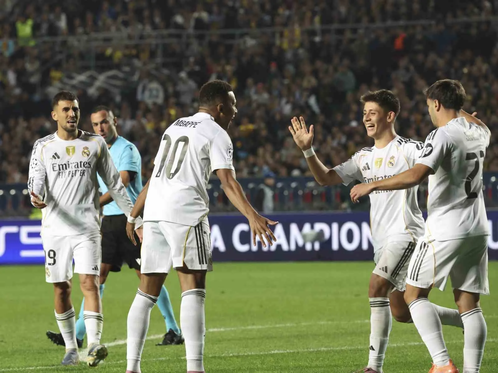 Real Madrid, UEFA Şampiyonlar Ligi’nde Kazakistan’da konuk olduğu Kairat Almatı’yı