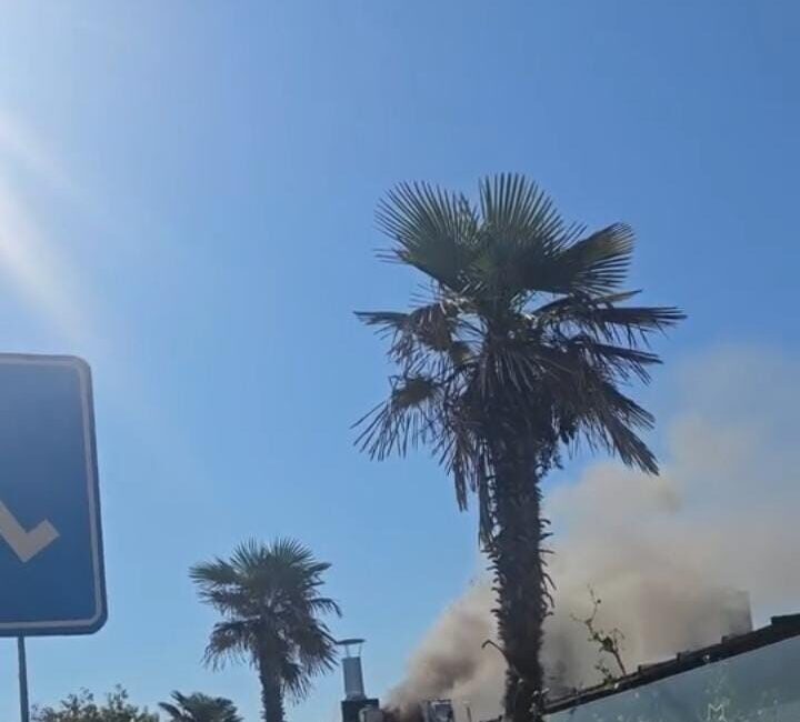 Bursa’nın Mudanya ilçesinde bulunan bir restoranda bugün öğle saatlerinde çıkan