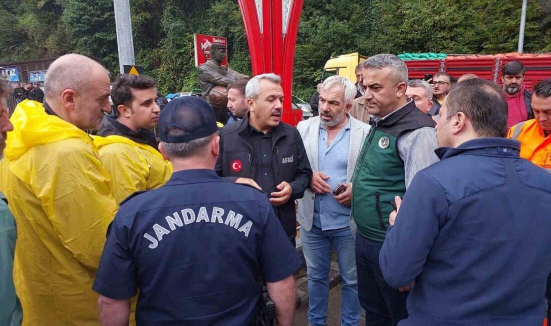 Rize Valisi Selim Baydaş, kentte yer yer 150-175 kilogram yağış